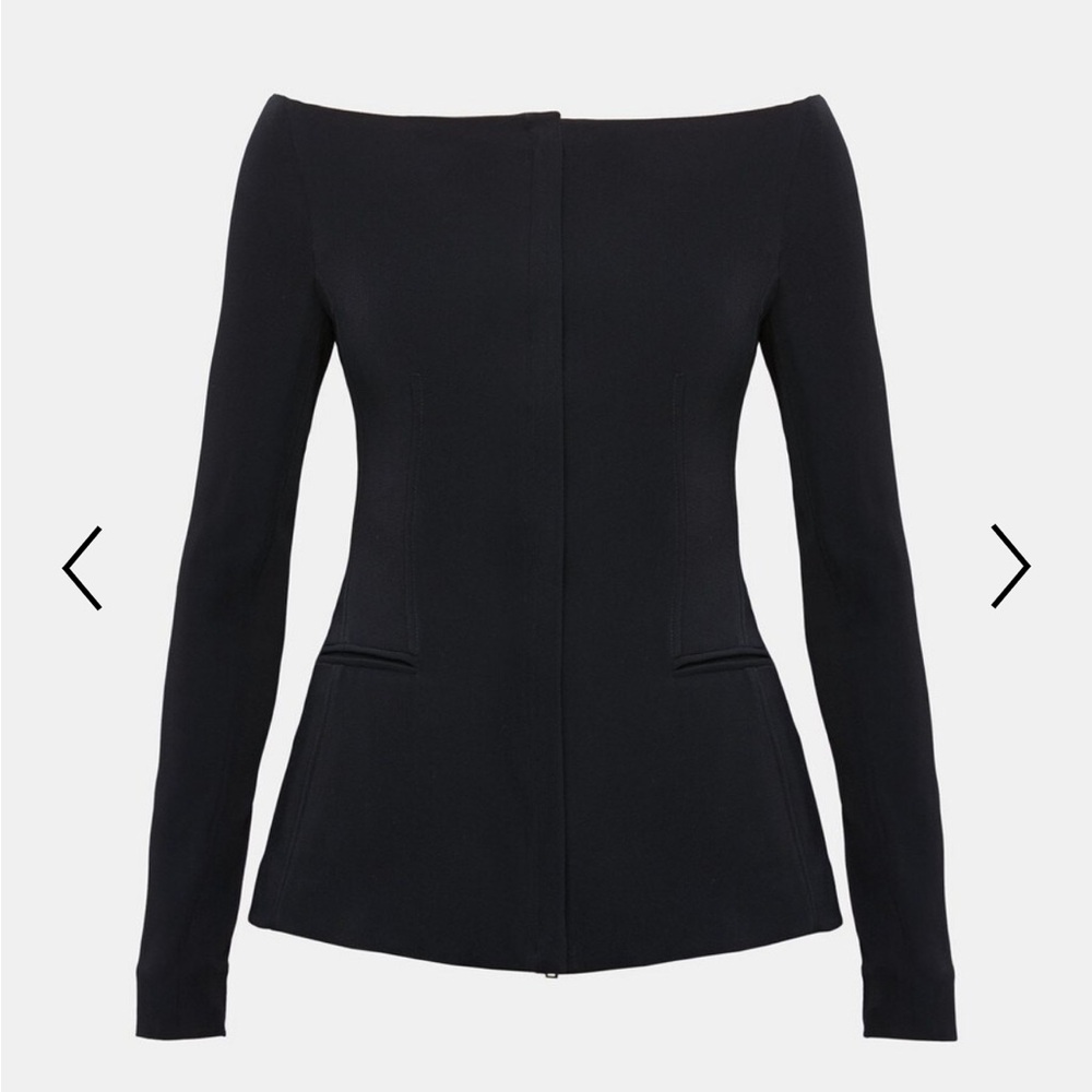 Theory Elegant Black Blazer top